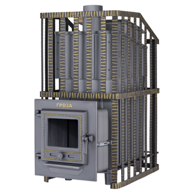 печь для бани gfs гроза ураган 18м чугунная